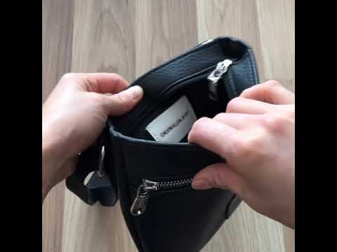 calvin klein flat cross body bag