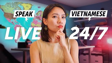 Speak Vietnamese 24/7 with VietnamesePod101 TV 🔴 Live 24/7