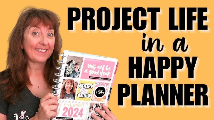 Creating My 2024 Tarot Journal - Faith Planner SetUp - Happy Planner  Horizontal Layout 