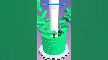 Stack ball level 113 #shorts #asmr