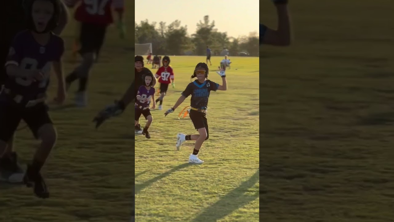 Gamer Kid Touches Grass. 7 Days Until Football Season Starts! #shorts