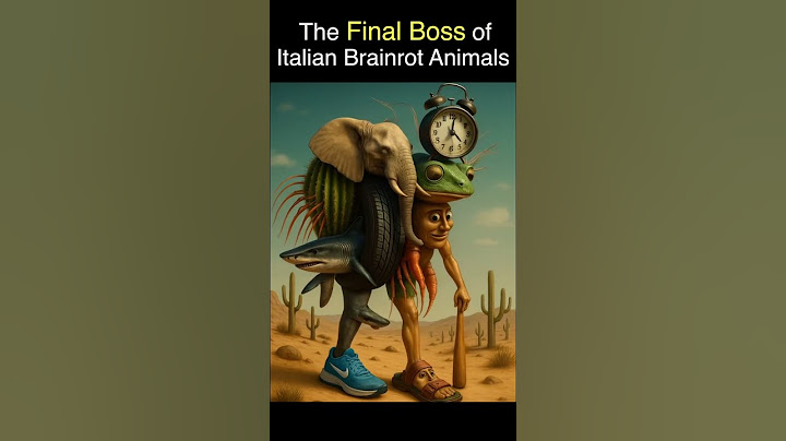 The strongest Italian brainrot animal !!!