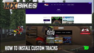 Celebrity HOW TO INSTALL TRACKS! | MX Bikes Profile