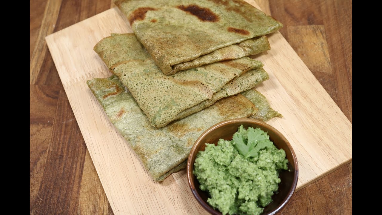 Green Moong Dosa | Recipes Under 15 Minutes | Chef Jaaie | Sanjeev Kapoor Khazana