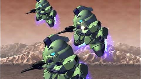 SD Gundam G-Generation Spirits - Gun-Ez All Animations