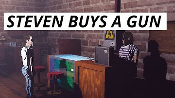 Steven buys a gun | AI behaviour in Shadows of Doubt