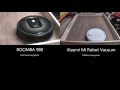 Vergleich Xiaomi Mi Robot und  irobot Roomba 980