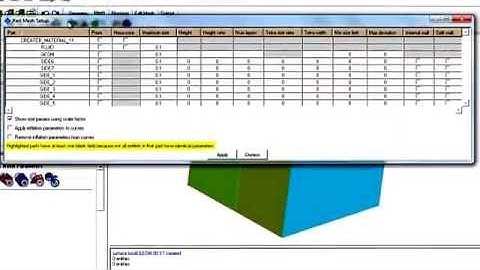 Tetra mesh basic in ICEM CFD