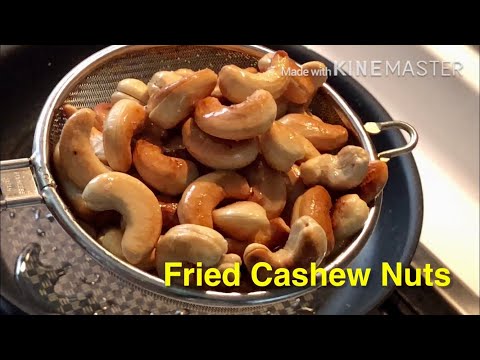 How to cook FRIED CASHEW NUTS