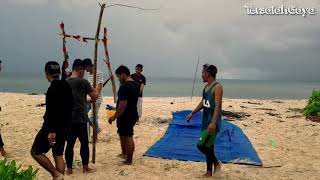 camping di Pulau Maguk Kecamatan Bunguran Utara