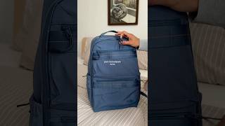 love my new backpack for my office days💙 #bagsmart #asmr #shorts #packing #asmrsounds