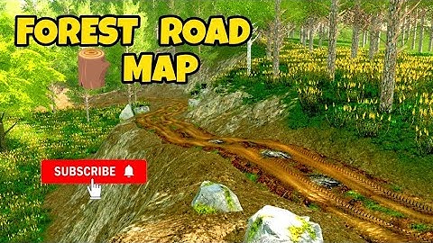 Ets2 Forest Road Map Mod For Bus Simulator Indonesia#bussid #bussidmapmod #offroding #mod_map_bussid