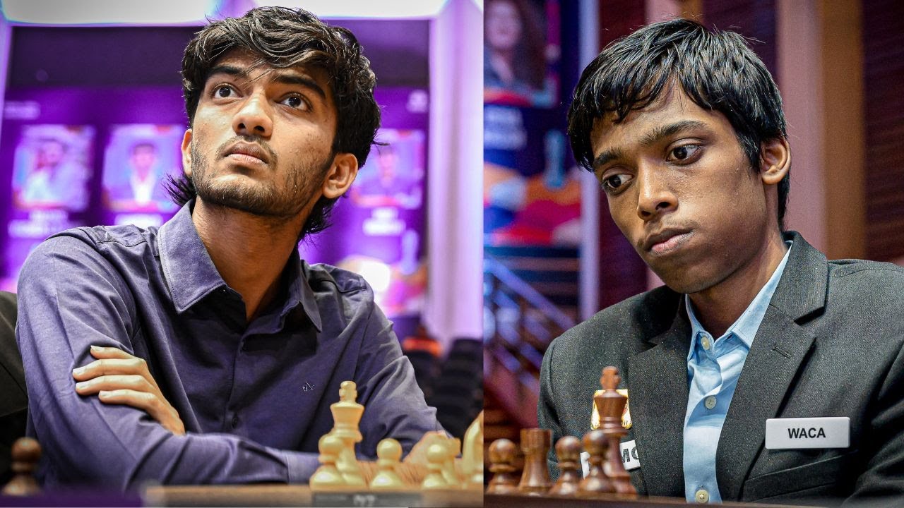 Kolkata, India. 06th Sep, 2023. Indian International chess player  Rameshbabu Praggnanandhaa seen playing in the fifth edition of the Tata  Steel Chess India tournament 2023 at Bhasa Bhavan. (Photo by Dipayan  Bose/SOPA