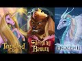 Disney princesses transform into magical creatures wreckitralph disney princesses  alice edit