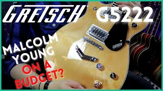 Gretsch Electromatic G5222 - Malcolm Young Tones on a Budget