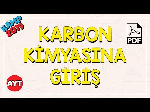 Karbon Kimyasına Giriş | AYT Kimya