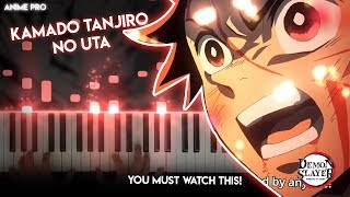 Kamado Tanjiro No Uta  Kimetsu no Yaiba/Demon Slayer Ep 19 OST/ED | Piano