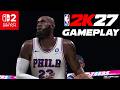 NBA 2K27 Gameplay Nintendo Switch 2