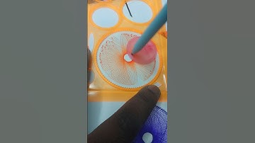 Spirograph Drawing Technique Part - 10 #spirograph #ddfactor