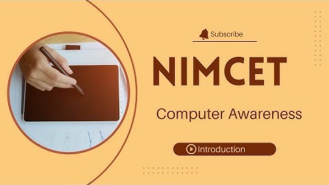 COMPUTER AWARENESS  || NIMCET Computer Awareness || NIMCET 2025|| Introduction of Number System