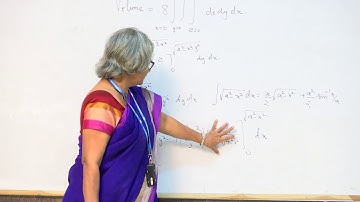 Evaluation of Volume of a surface using triple integrals