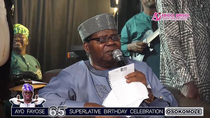 Best of Ebenezer Obey @  The 65th Birthday Celebration Of Ayo Fayose