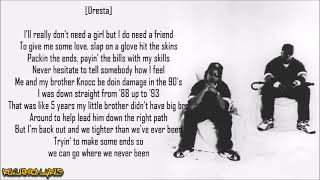 B.G. Knocc Out & Dresta - Real Brothas (Lyrics)