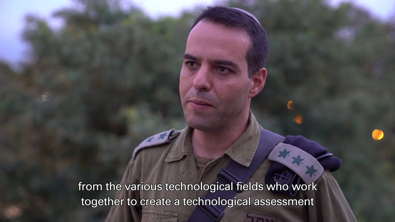 newspaper mockup Head of attack & collection division, IDF technological and logistics directorate, Col. Yaniv Avitan