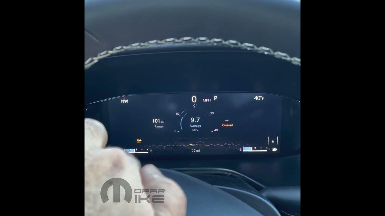 Uconnect 5 How to turn off or adjust Emergency Braking / Forward