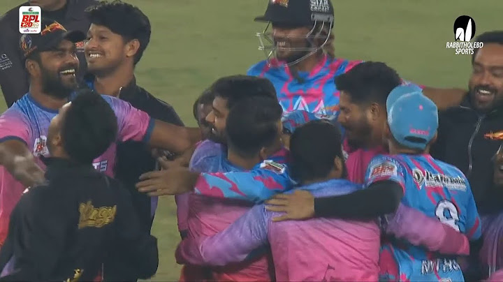 Winning Moments / Khulna Tigers vs Chittagong Kings / 2nd Qualifier / BPL 2025