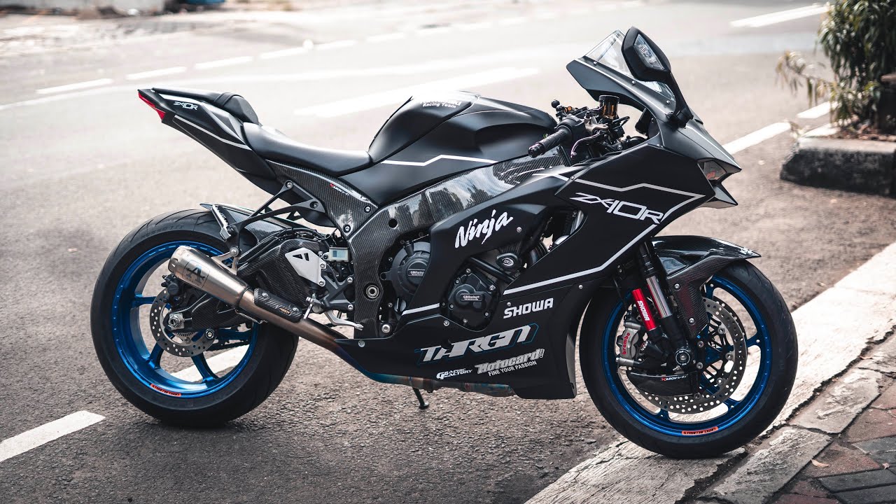 DECAL ZX10R ALA WINTERTEST😍🔥 - YouTube