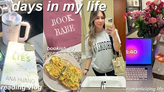 VLOG🤍📚🌷: days in my life, new Kindle accessories♡, reading vlog📖, productive days in my life