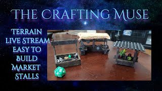 Easy Market Stalls as Inspired by the Black Market of Zobeck from Kobold Press