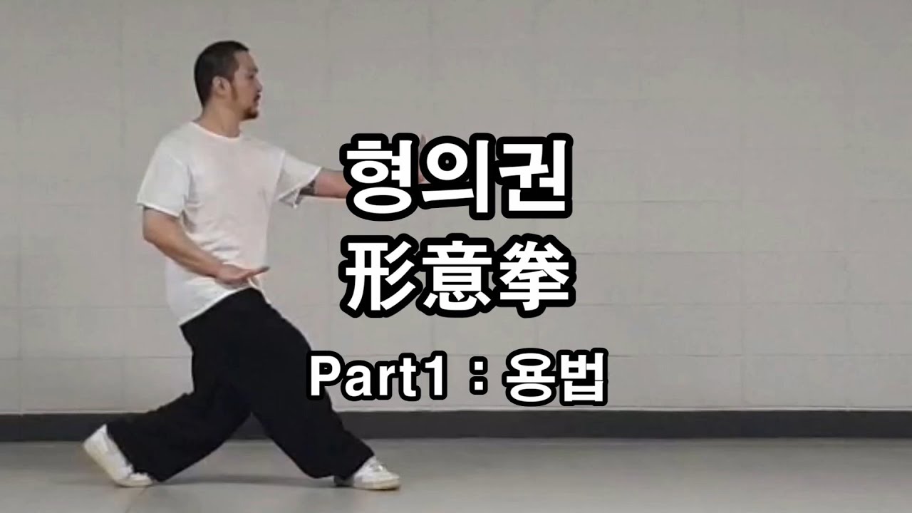 형의권 1부 : 개요와 용법 (Xing Yi Quan Part.1)