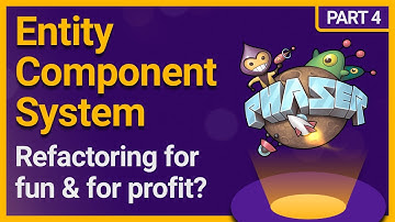 Entity Component System (ECS) in Phaser 3 with bitECS Part 4: Refactoring for fun & for profit?