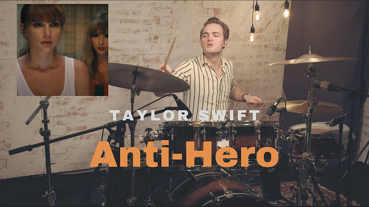 Anti-Hero Drums version - Drums performance video thumbnail