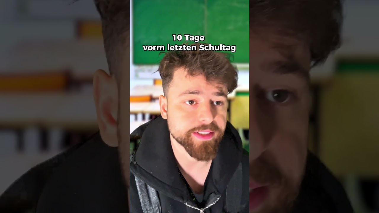 Schule VS Ende von Schule
