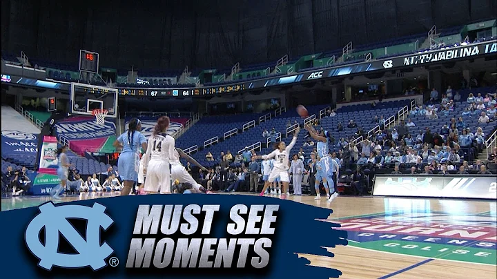 UNC's Jamie Cherry Buzzer-Beating 3 Pointer Forces...