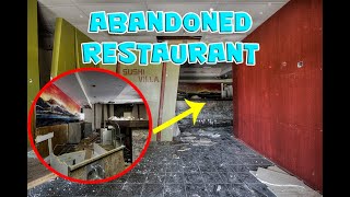 Exploring the Abandoned Sushi Villa Restaurant (Closed Mysteriously!)