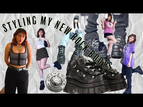 STYLING MY NEW ROCK ANKLE BOOTS