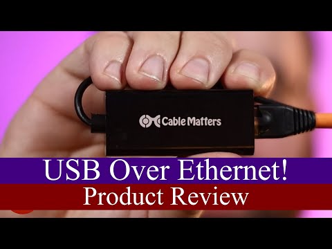 Cable Matter USB Over Ethernet Extender - PRODUCT REVIEW  -  #AscensionTechTuesday - EP153