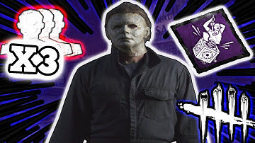 Myers Vs 3 Man SWF! - Dead By Daylight Myers Gameplay