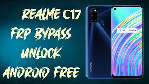 Realme C17 Frp Bypass Without Pc 100% Easy Solution ✅