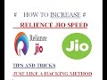 HOW TO INCREASE RELIANCE JIO SPEED , jio speed trick
