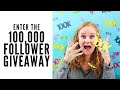 Enter Our 100,000 Follower Giveaway