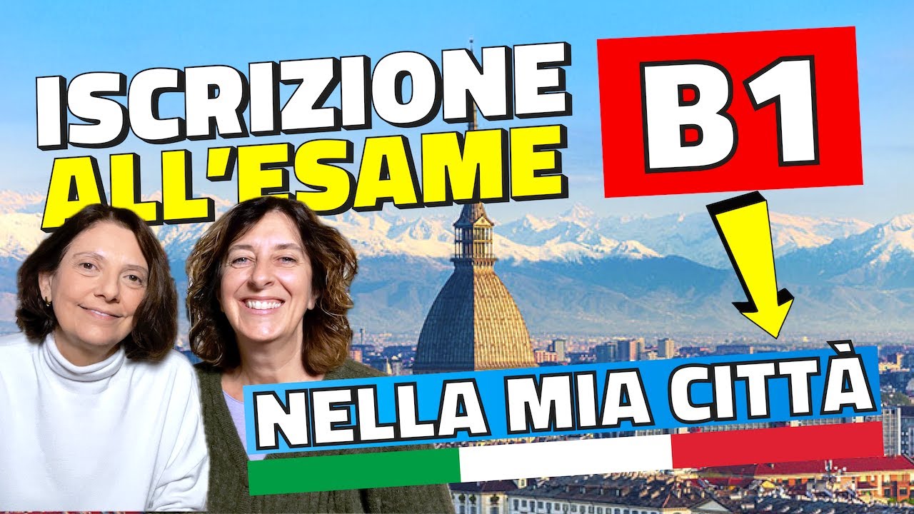 ISCRIZIONE all’esame B1 nella mia Città! Cittadinanza Italiana 🇮🇹  