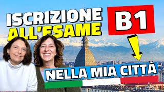 Iscrizione Allesame B1 Nella Mia Città Cittadinanza Italiana