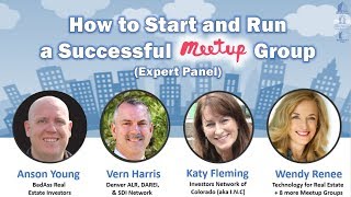 How To Start And Run a Successful MeetUp!!
