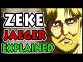 The Twisted Philosophy of Zeke Jaeger (Attack on Titan Explained)