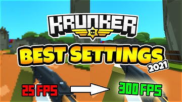 The BEST Krunker.io Settings 2021 (100+ FPS!)